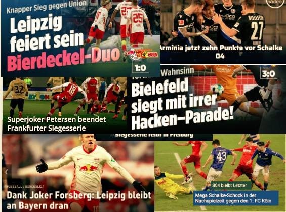  拜仁慕尼黑客场小胜科隆继续领跑积分榜  